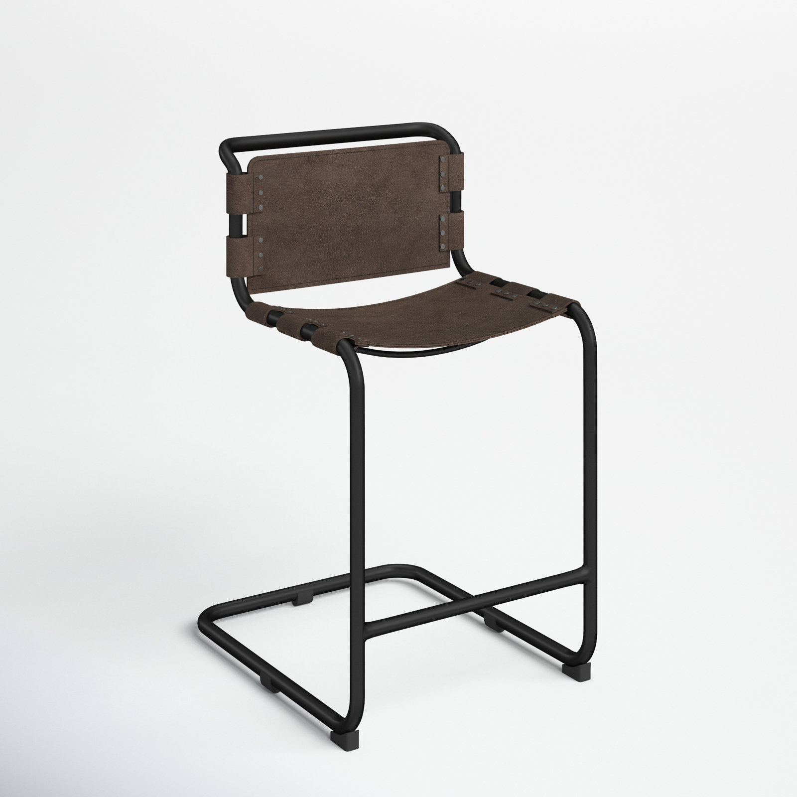 Otelia Counter & Bar Stool, Counter Stool (26” Seat Height), Dark Brown