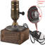 Aleaya Wood Lamp Base Lamp