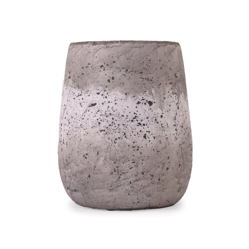 Hallen Stoneware Table Vase, 9" H x 7.25" W x 7.25" D