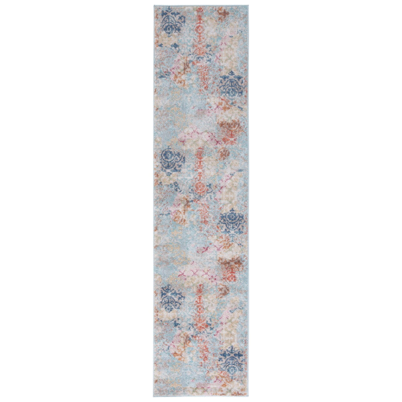 Phoenix 500 Performance Damask Rug, Runner 2'2" x 9'