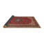 Tapis traditionnel rouge / brun / jaune Dieman-1120833904