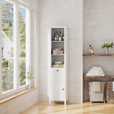 MDF + Metal Bathroom Cabinet