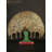 65" Extra Large Tree of Life with Birds Wall Art - Handcrafted Brass with Gemstone Inlay Work - Ultimate Statement Wall Décor