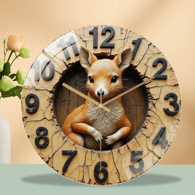 Horloge murale Creative Creative avec horloge murale 12 po