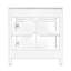 Nora 32 in. W Marble Top Bathroom Vanity, Light Oak Brown-1415552282