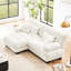 Canapé en chenille 2 places pour la décoration intérieure-2064602473-2064602485