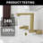 Widespread Double Handle Bathroom Faucet-107545239
