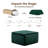 Ottoman Footrest With Removable Washable Cushion-1270766672