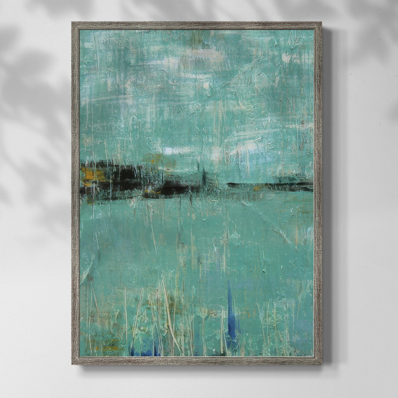 Envision I Framed Print - Solid Wood, 15" H x 12" W