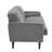 Yeimi 62.55'' Corduroy Loveseat-1348188552