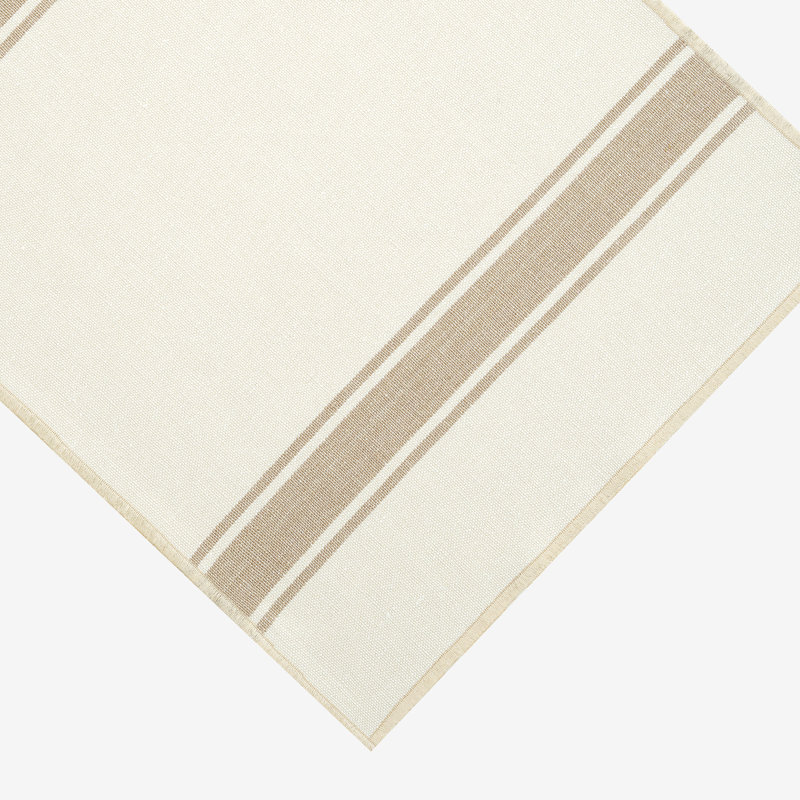 Jasminda Embroidered Oval, Beige