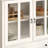 Modern Sideboard With Mahogany Veneer And Unique Metal Legs, Suitable For Study, Entryway, Hallway, Living Room, Foyer-797029658