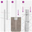 Fence with Post Segment Outdoor Barrier Garden Terrace Divider Boundary-773562920