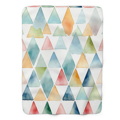 Geometric Pulse - 1 Piece Premium Blanket