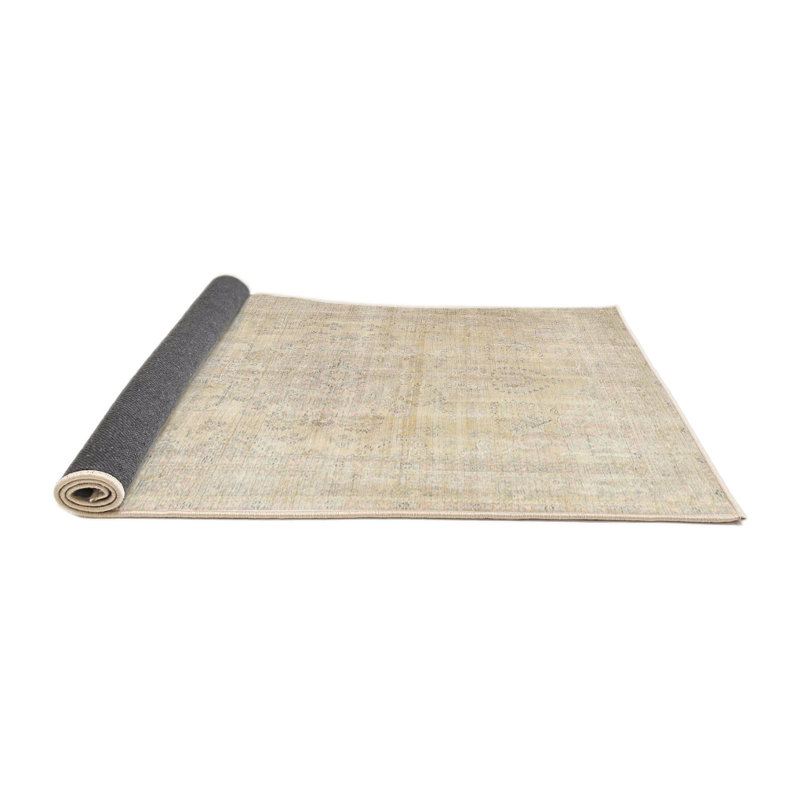 Tapis beige/gris traditionnel Gavrilovic, Rond 4 pi