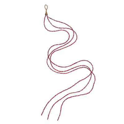 in. Lighted Fresh Faux Artificial Garland