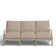 Haley Teak Outdoor Lattice Back Sofa