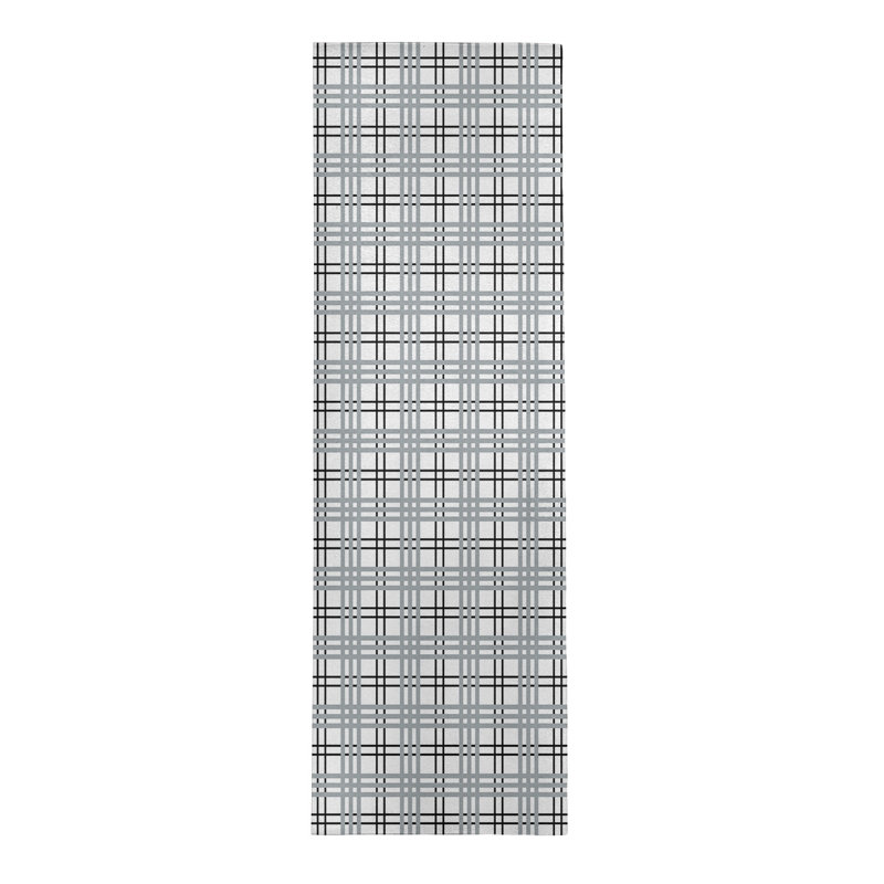 Plaid Indoor Rug, Runner 2'6" x 8'