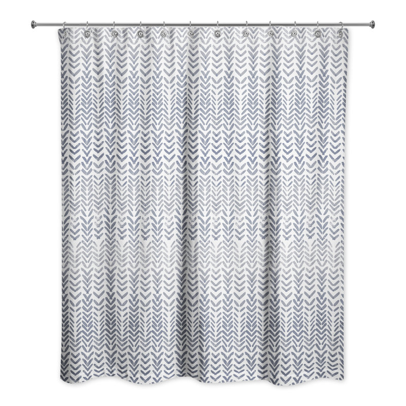 Madina Chevron Shower Curtain