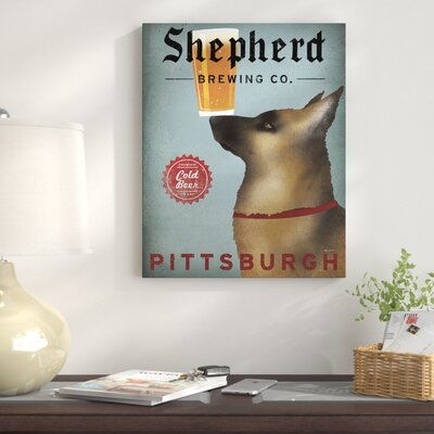 Shepard Brewing Co Pittsburg' Vintage Advertisement -  East Urban Home, EUHG5377 42270448
