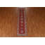 Tapis de couloir unique en laine noué à la main 2 pi 8 po x 9 pi 9 po nouvel âge Irick - rouge / bleu / brun