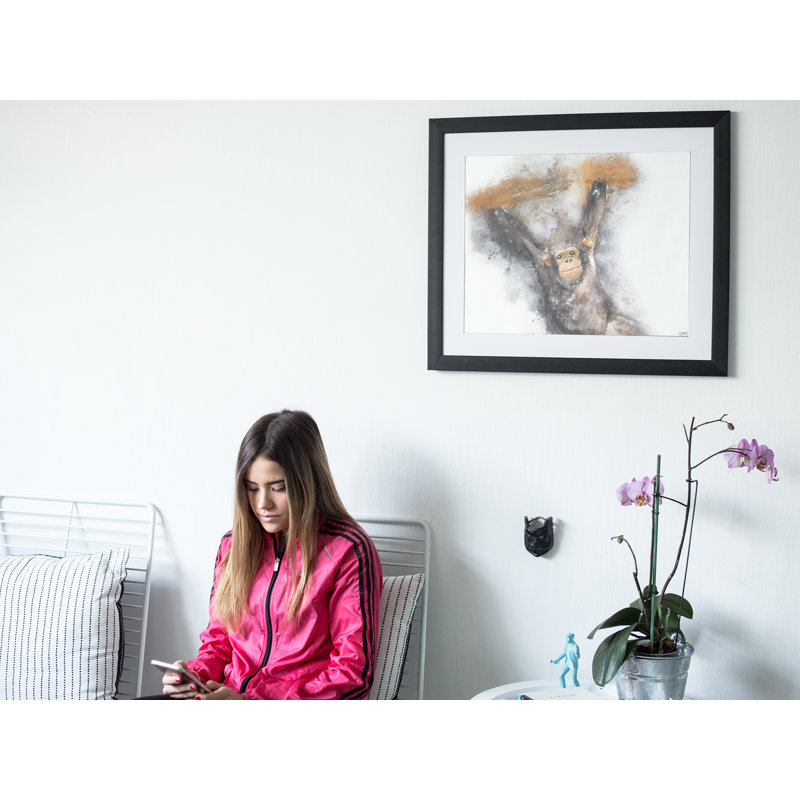 Monkey - Single Picture Frame Print