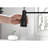 Touch Kitchen Faucet With Pull Down Spray - Matte Black Stainless Steel, 3 Water Output Options, 360 Rotating Spout, Effortless Temp & Flow Control, Sensor Operated Tap Steel Faucet, Rotatable