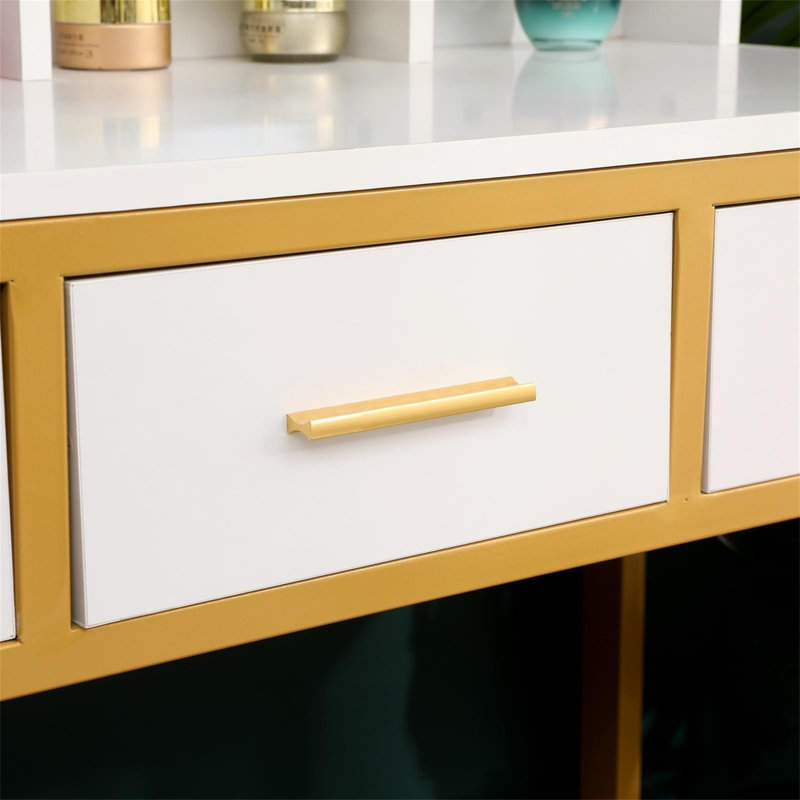 Bertraud Dressing Table with Mirror