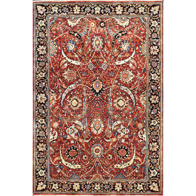 Hand Knotted Wool Oriental Area Rug