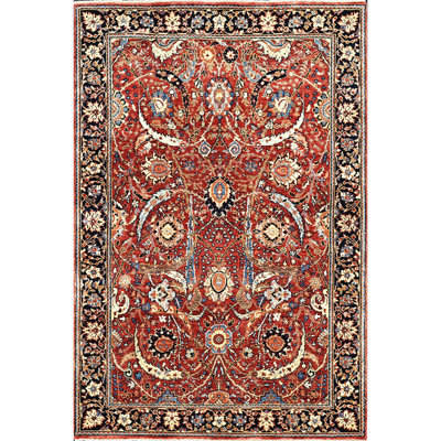 Hand Knotted Wool Oriental Indoor Rug