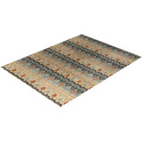Overdyed One-of-a-Kind 9' 1" X 12' 3" Hand Knotted Area Rug