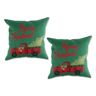 Red Truck Pillow Cover – The Stenciled Barn