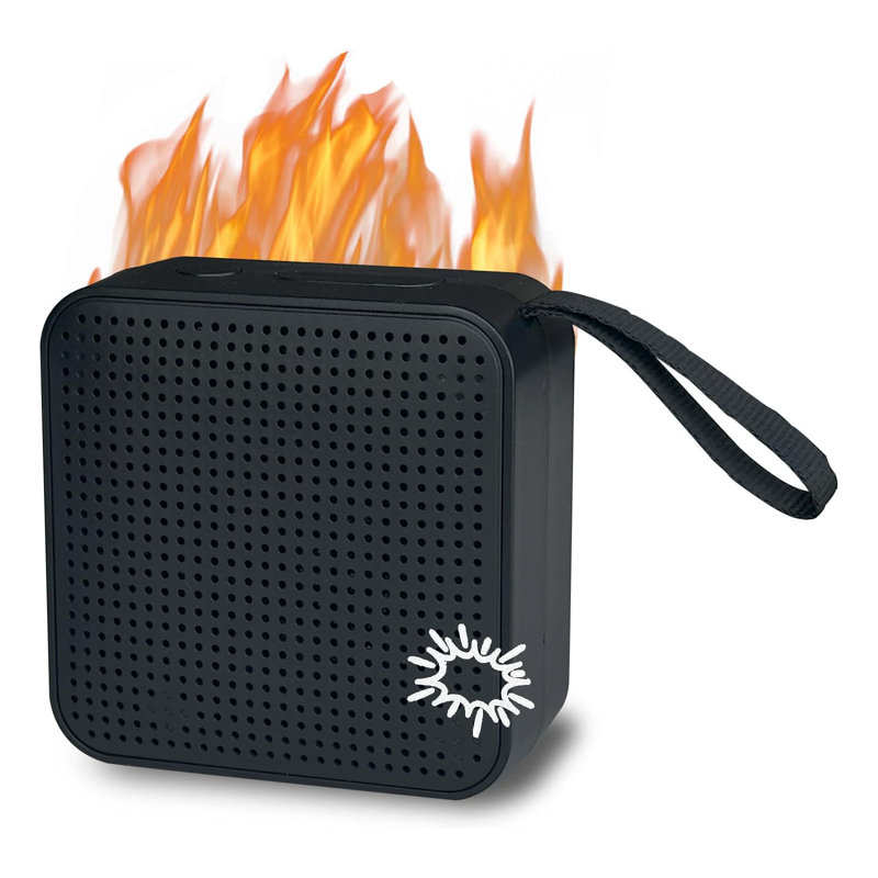Système sonore craquant le feu avec minuterie de 3 heures, générateur de bruit réaliste pour foyers rechargeables
