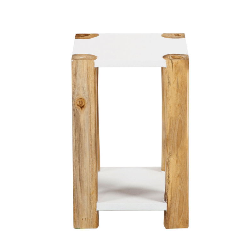 Derry Solid Wood End Table
