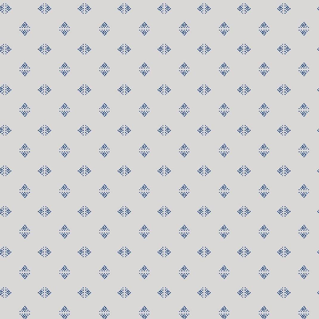 Hockney Self-Adhesive Wallpaper Roll, Sapphire Blue