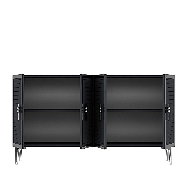 Console, Black/Silver