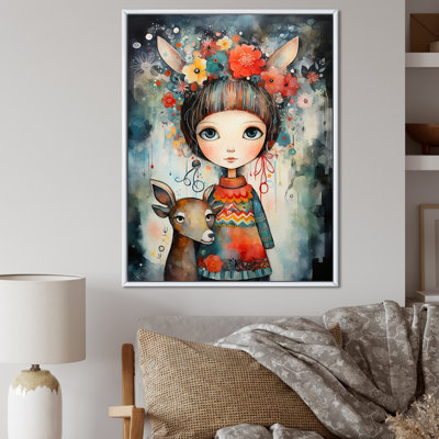 Cute Children's Christmas Decor II - Animation Wall Art