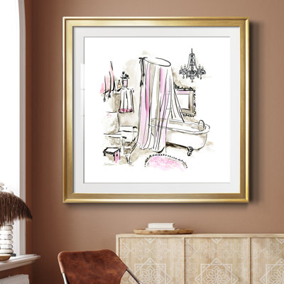 «Pink Opulence I», cadre photo