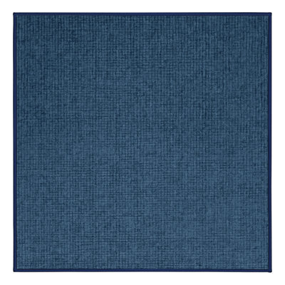 Tapis gris uni lavable à la machine