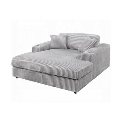 Chaise l 54,40 po avec 2 coussins