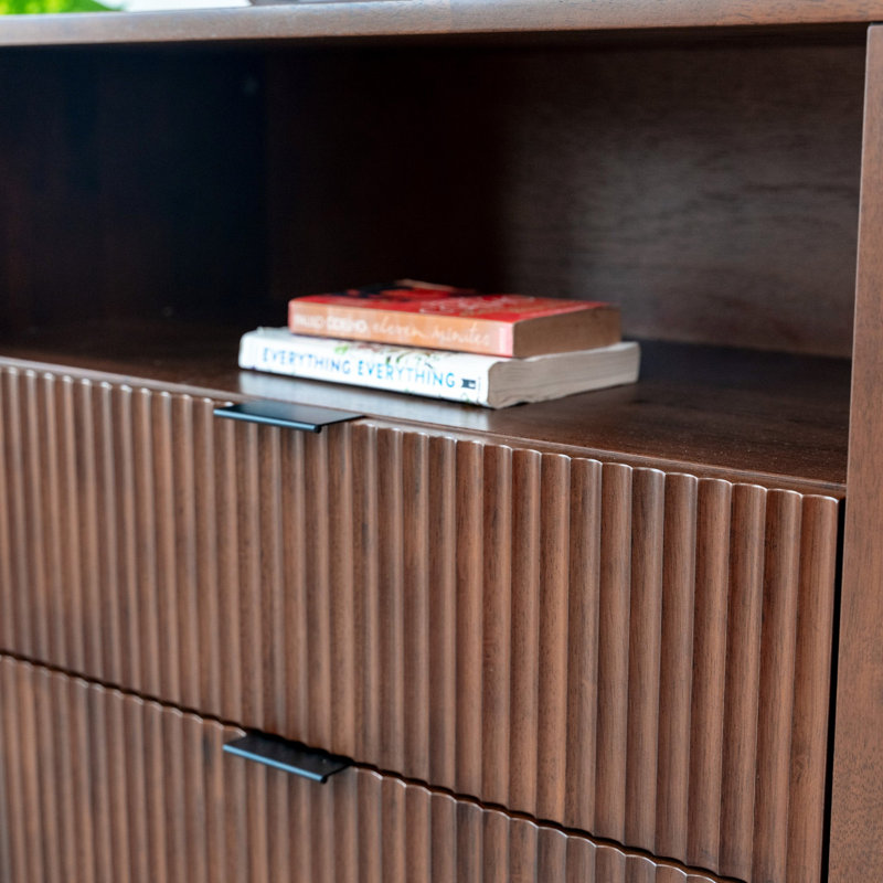 Table de chevet 2 tiroirs Modern