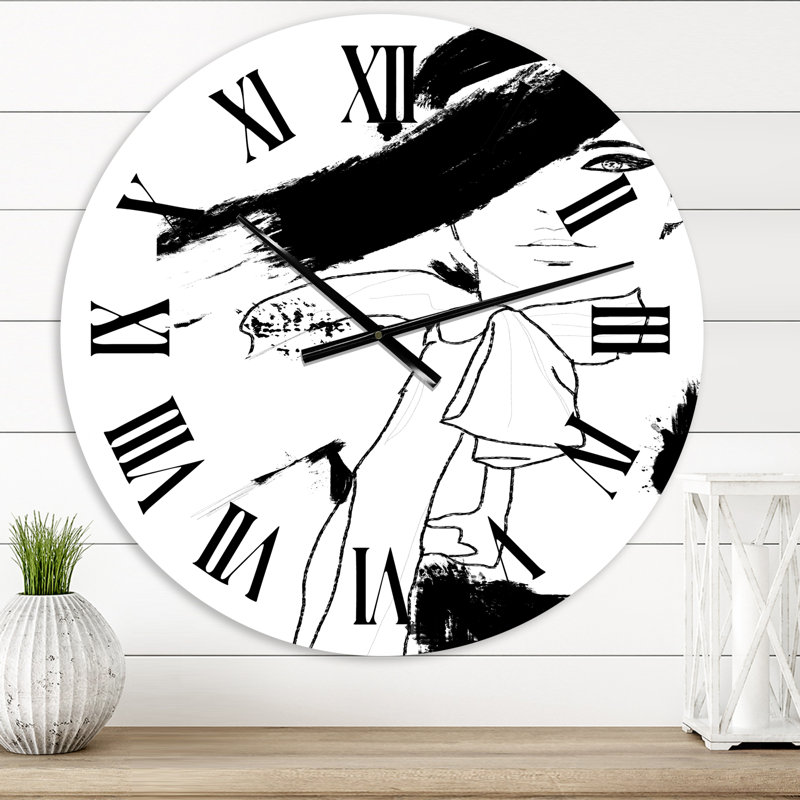 Magnifique horloge murale moderne, Petit