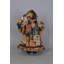 Christmas Basket of Cheer Santa Figurine