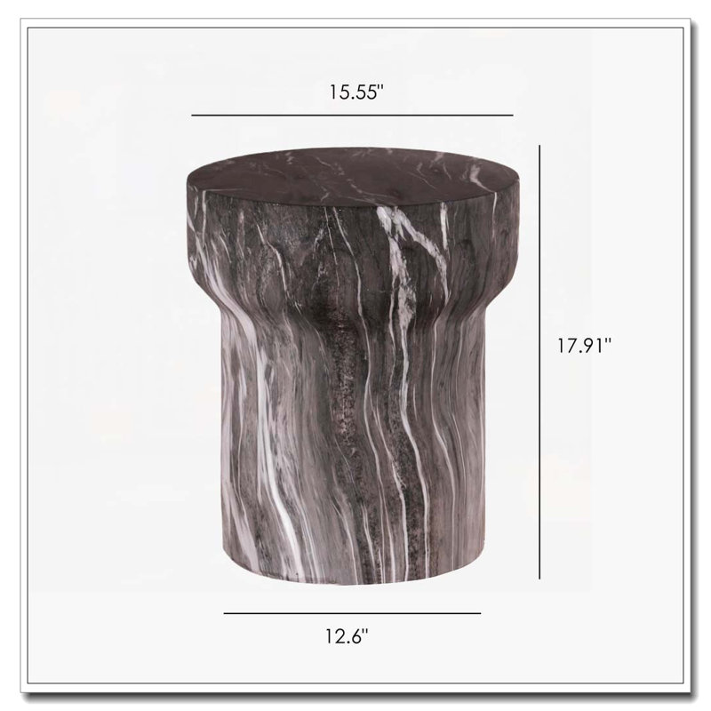 Table d'appoint d'extérieur pour terrasse