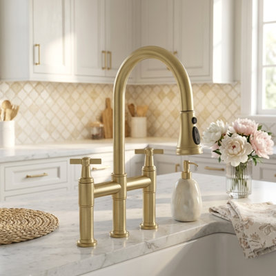 KPAIDA Pull Down Kitchen Faucet