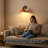 Dome Metal Wall Sconce, 180° Adjustable Industrial Wall Lamp for Bedside, Study, Kitchen, and Living Room Décor.-1492881556
