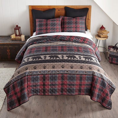 Ensemble de courtepointe «Your Lifestyle» par Donna Sharp Canoe Trip 3PC King Lodge