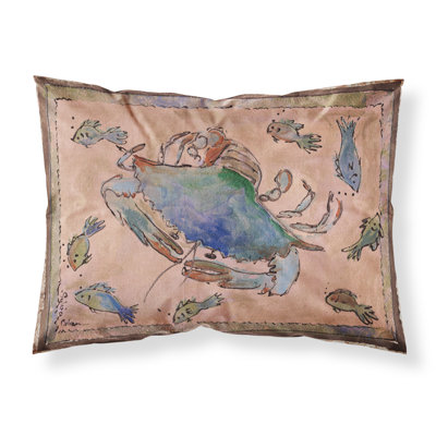  Taie d'oreiller crabe