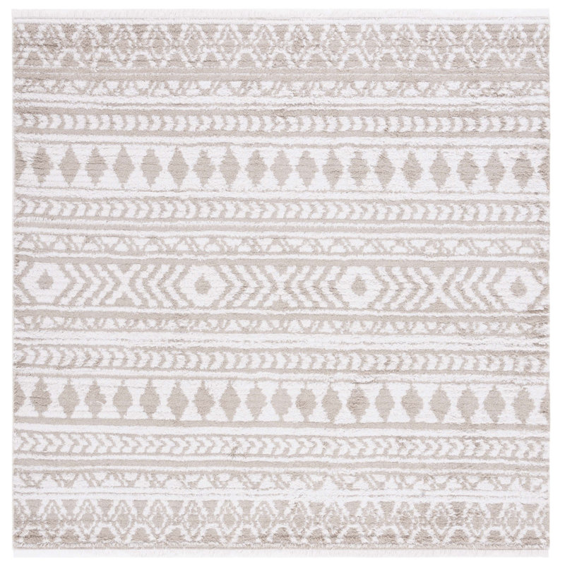 Augustine Performance Southwestern Rug, Square 6'4"