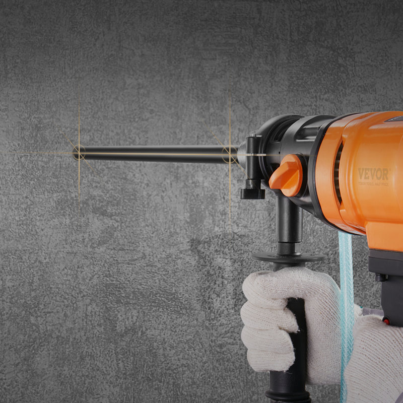 VEVOR Core Drill Bit,14" Drilling Depth Concrete Core Drill Bit, 5/8"-11 Inner Thread, Laser Welding